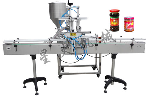 XHG雙頭半自動香辣醬灌裝機